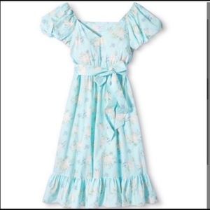 Love Shack Fancy x Target Blue Floral Dress